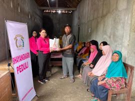 Bhayangkari Peduli: Salurkan Bantuan Sembako bagi Warga Terdampak Bencana di Kalurahan Tancep